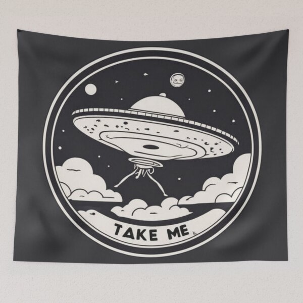 Item preview, Abduction Design TAKE ME designed and sold by Planetporridge.