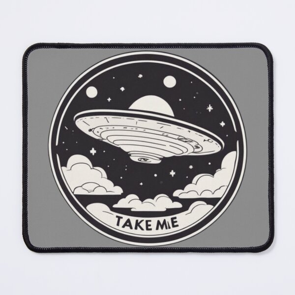 Item preview, Basic UFO TAKE ME designed and sold by Planetporridge.