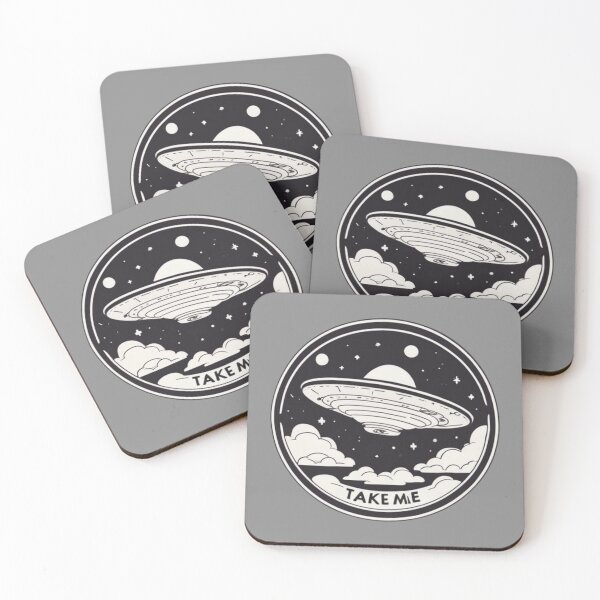Item preview, Basic UFO TAKE ME designed and sold by Planetporridge.