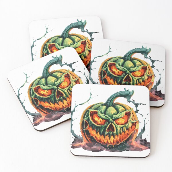 Item preview, Colorful spooky pumpkin, straight out of a horror movie designed and sold by Boogeyman Bill.