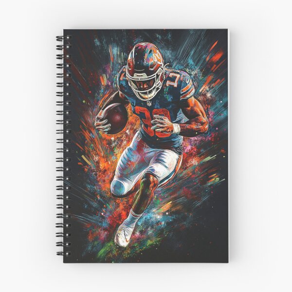 Item preview, American Footballer vibrant colours abstract Active Outdoors Inspired Art designed and sold by CDC40.