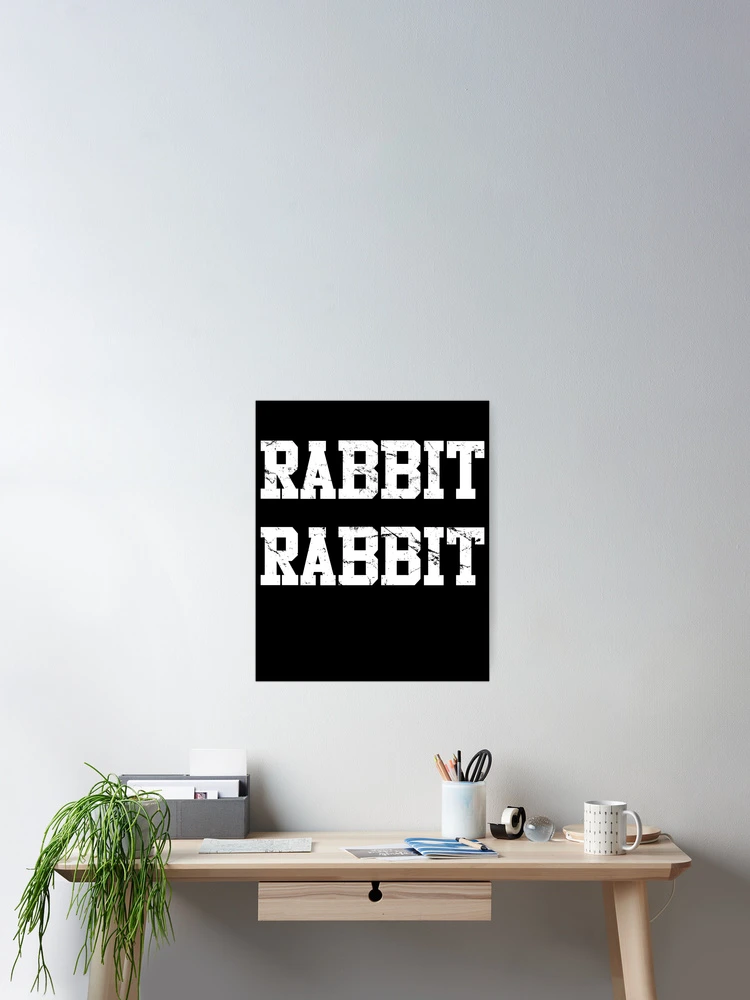 Thumbnail 2 of 3, Poster, Rabbit Rabbit designed and sold by flippinsg.