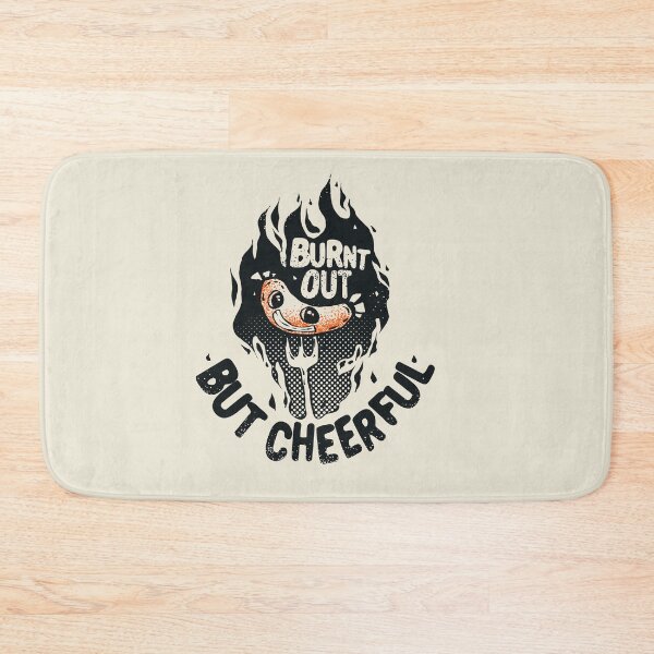 Item preview, Burnt Out But Cheerful Funny Grilled Sausage designed and sold by IggysArrrt.