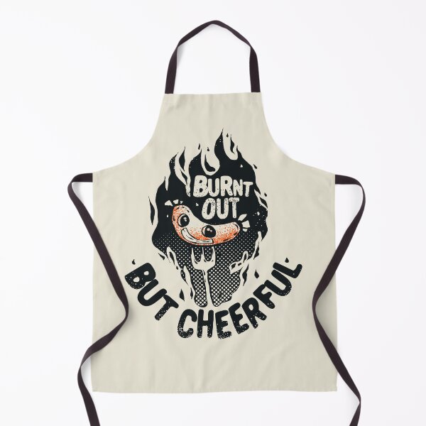 Item preview, Burnt Out But Cheerful Funny Grilled Sausage designed and sold by IggysArrrt.