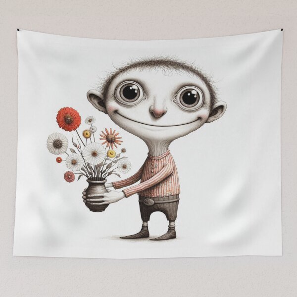 Item preview, Whimsical Flower Bringer designed and sold by Paragon-Art.