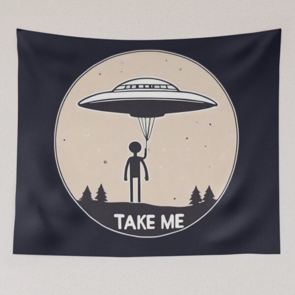 Item preview, Alien Take Me designed and sold by Planetporridge.