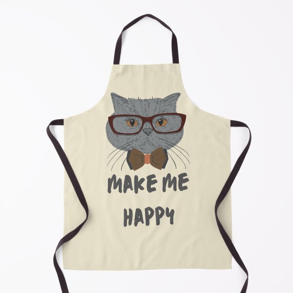 Item preview, "Make Me Happy" Dapper Cat T-Shirt designed and sold by fashionsicon.