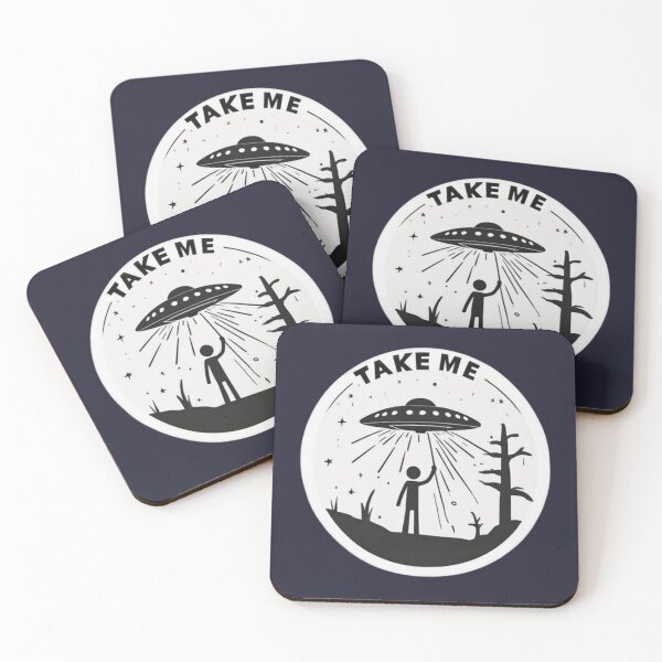 Item preview, UFO Take me with you! designed and sold by Planetporridge.