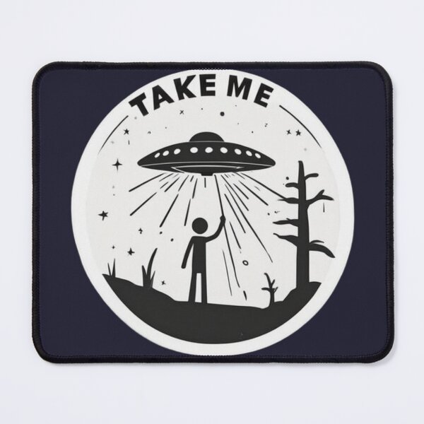 Item preview, UFO Take me with you! designed and sold by Planetporridge.