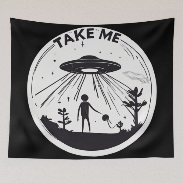 Item preview, I want to be abducted UFO designed and sold by Planetporridge.