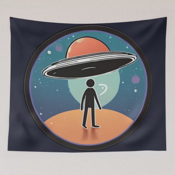 Item preview, UFO Fun Design designed and sold by Planetporridge.