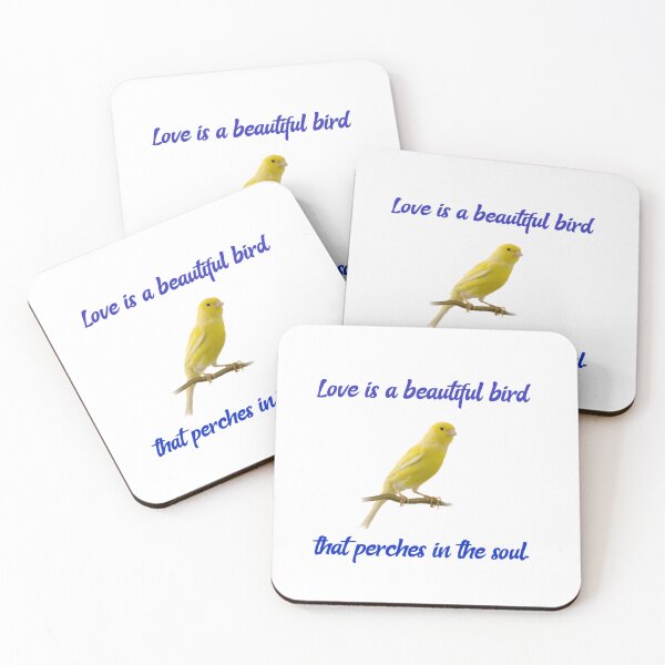 Aperçu de l'œuvre L'amour est un bel oiseau qui se perche dans l'âme créée et vendue par Qzmet.