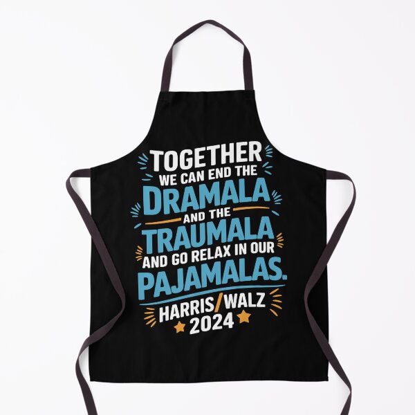 Item preview, Together We Can End the Dramala and the Traumala Harris Walz 2024 Political Design designed and sold by NexaArts.