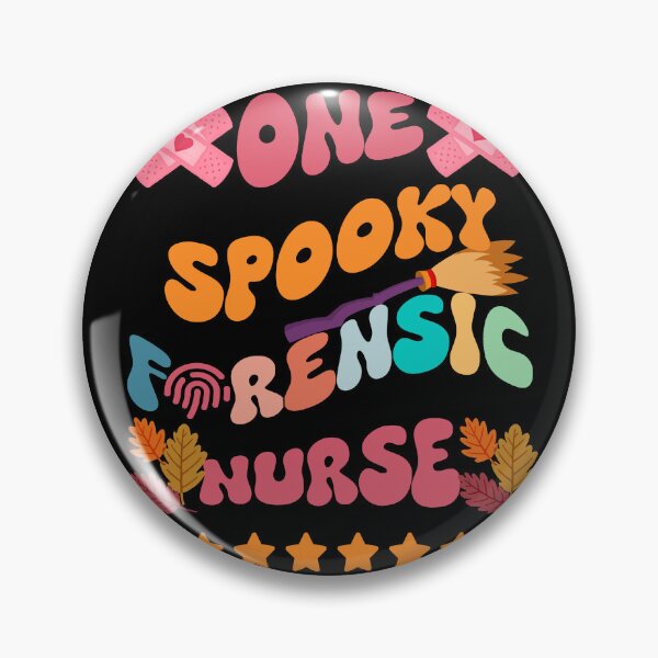 Item preview, Forensic Nurse - One Spooky Forensic Nurse - Funny Halloween for Forensic Nurse designed and sold by TheInkyOwl-TIO.