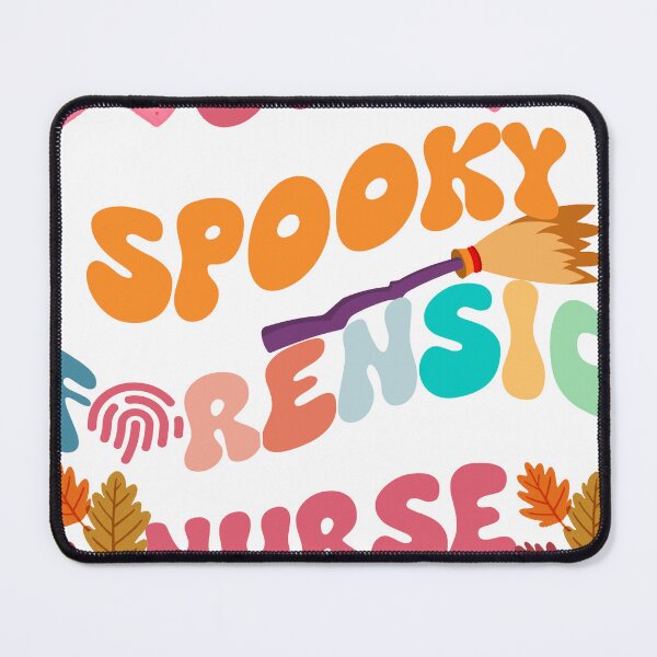 Item preview, Forensic Nurse - One Spooky Forensic Nurse - Funny Halloween for Forensic Nurse designed and sold by TheInkyOwl-TIO.