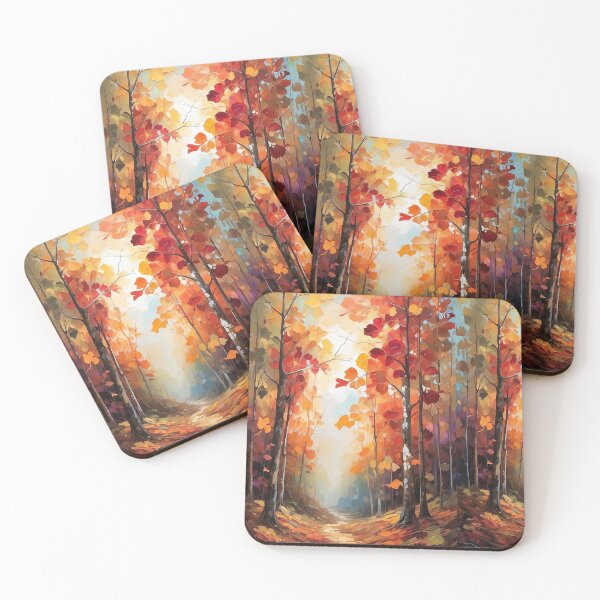 Item preview, Autumn Whispers: A Tranquil Forest Retreat designed and sold by NoviaRobert.