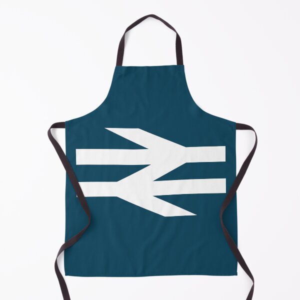 Item preview, British Rail Double Arrow logo in white on BR Blue designed and sold by Random Railways.