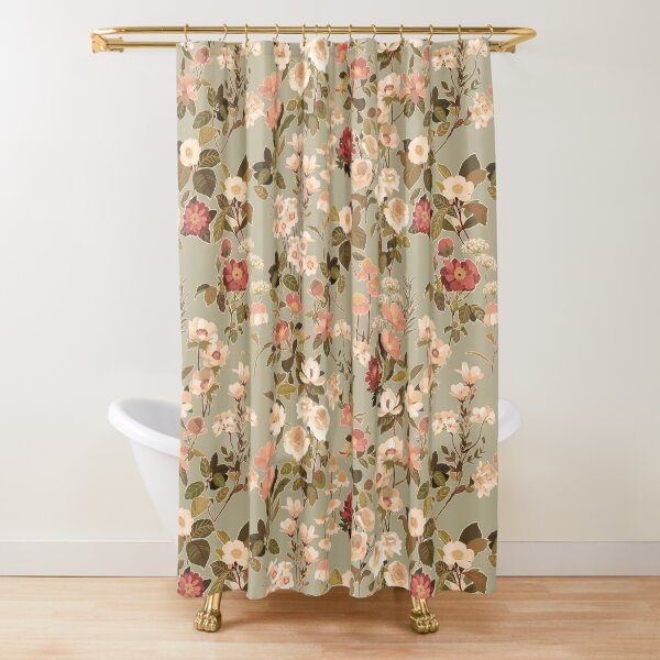 Item preview, Vintage Floral Pattern with Pastel and Earthy Tones designed and sold by MartaGarcia-.