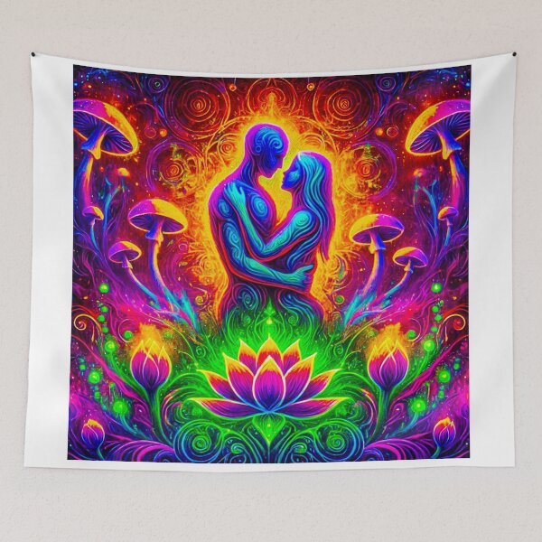 Item preview, “Cosmic Union of Souls” designed and sold by VibeBrushArt.