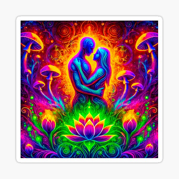 Item preview, “Cosmic Union of Souls” designed and sold by VibeBrushArt.