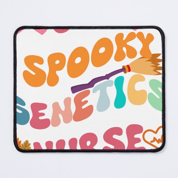 Item preview, Genetics Nurse - One Spooky Genetics Nurse - Funny Halloween for Genetics Nurse designed and sold by TheInkyOwl-TIO.