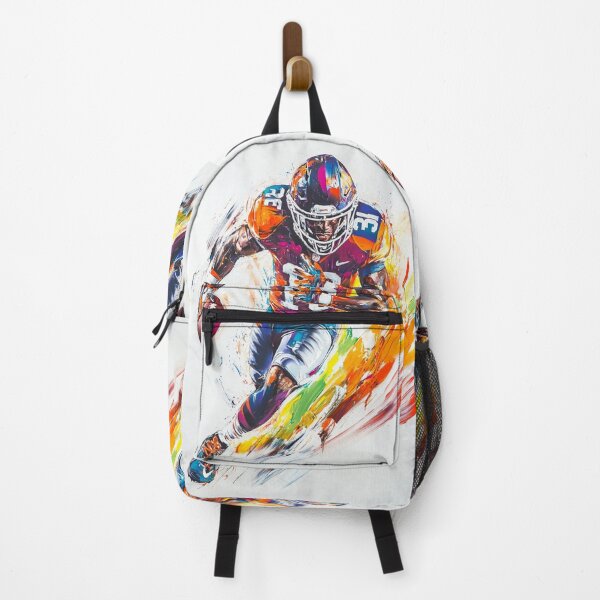 Item preview, American Footballer vibrant colours abstract Active Outdoors Inspired Art designed and sold by CDC40.