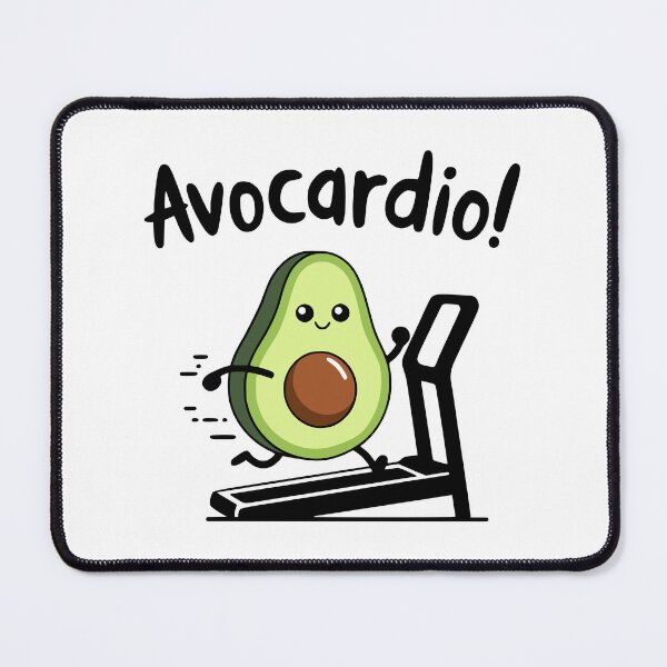 Item preview, Avocardio! Cute Cardio Avocado Pun designed and sold by PMCreative.