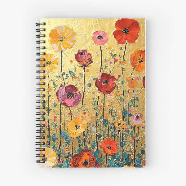 Item preview, Gustav Klimt Flowers and Gold designed and sold by maniacfitness.