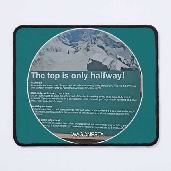 Item preview, Attention Hikers! - Mt. Whitney by Wagonesta designed and sold by Wagonesta.