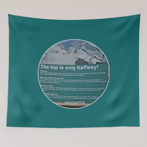 Item preview, Attention Hikers! - Mt. Whitney by  Wagonesta  designed and sold by Wagonesta.