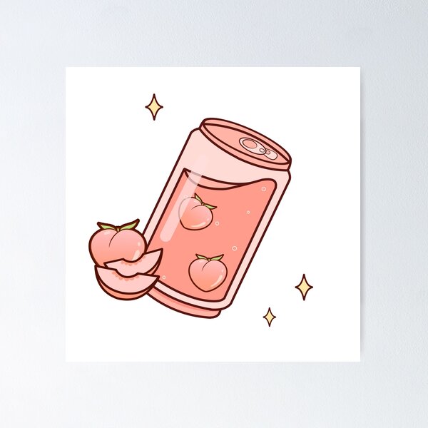 Item preview, Peach drink designed and sold by Magicalcomfy.