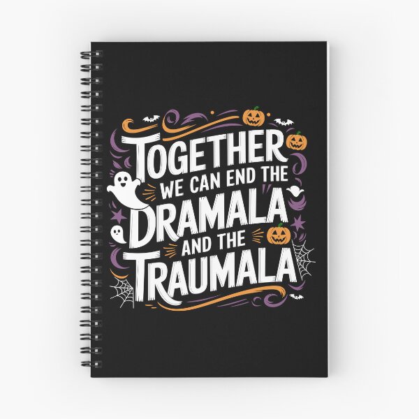 Item preview, Together We Can End the Dramala and the Traumala  Harris Walz 2024 halloween Political Design designed and sold by NexaArts.