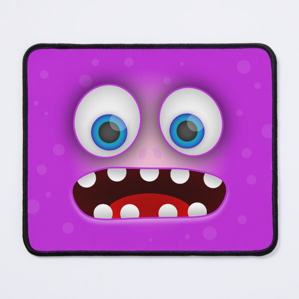 Item preview, Cute Monster Face designed and sold by Moonlit Paws.