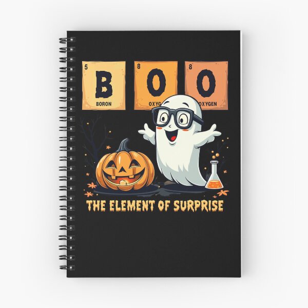 Item preview, Chemistry Boo The Element Of Surprise Cute Chemist Halloween designed and sold by ArtFromBeyond.
