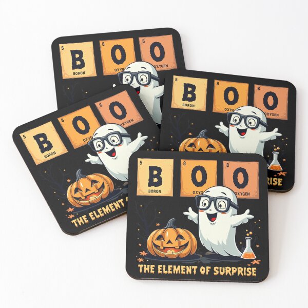 Item preview, Chemistry Boo The Element Of Surprise Cute Chemist Halloween designed and sold by ArtFromBeyond.