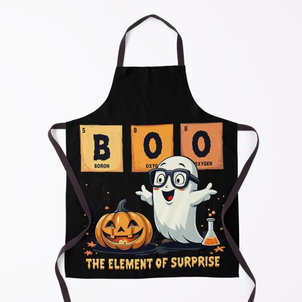 Item preview, Chemistry Boo The Element Of Surprise Cute Chemist Halloween designed and sold by ArtFromBeyond.