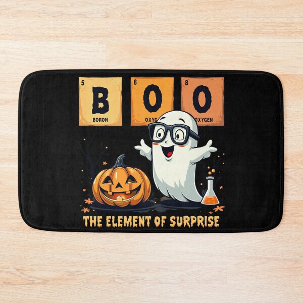 Item preview, Chemistry Boo The Element Of Surprise Cute Chemist Halloween designed and sold by ArtFromBeyond.