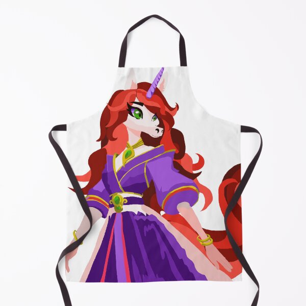 Item preview, Red & Purple Unicorn Woman designed and sold by KlakkDrawsStuff.