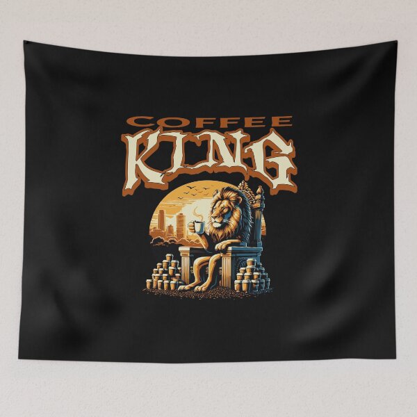 Item preview, Coffee King designed and sold by SavvyEarth.