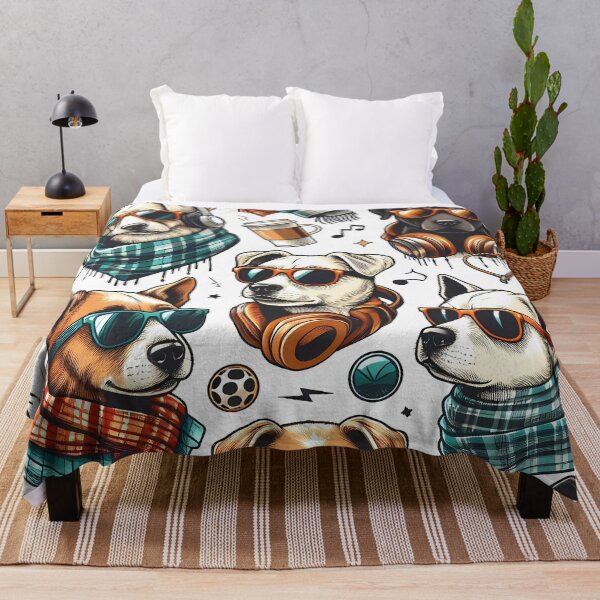 Item preview, Cool Dogs Hipster Vibes designed and sold by JavisSRDesign.