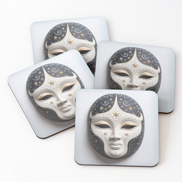 Item preview, Moon Mask 1 designed and sold by Jerry Meyer.