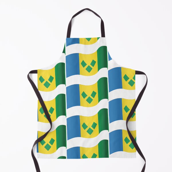 Item preview, Saint Vincent and the Grenadines Flag designed and sold by HarveyHandcraftsandDesigns.