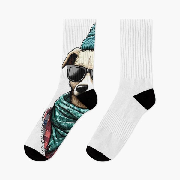 Item preview, Trendy Dog Hipster Look designed and sold by JavisSRDesign.