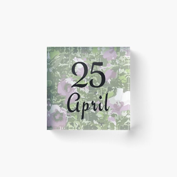 Item preview, 25 April for Special Dates :) - Floral Bush :) designed and sold by Myriel-Myriel.