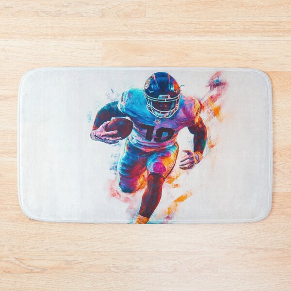 Item preview, American Footballer vibrant colours abstract Active Outdoors Inspired Art designed and sold by CDC40.