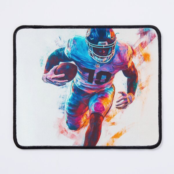 Item preview, American Footballer vibrant colours abstract Active Outdoors Inspired Art designed and sold by CDC40.