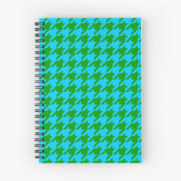 Item preview, Blue Green Houndstooth Pattern Design designed and sold by PatternTitan.