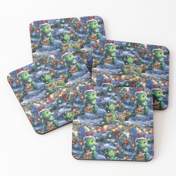 Item preview, Christmas Dino Pattern designed and sold by Bigfoot T-Shirt Co..