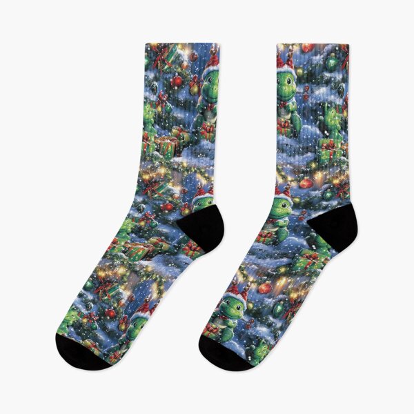 Item preview, Christmas Dino Pattern designed and sold by Bigfoot T-Shirt Co..