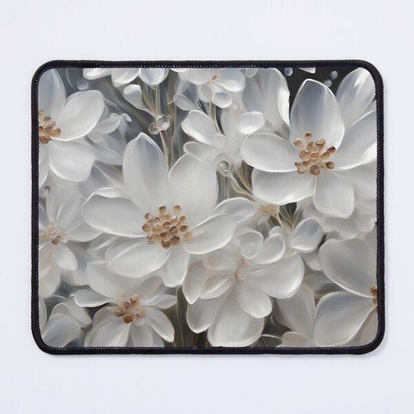 Item preview, White Transparent Flowers designed and sold by CalmnessbyChoice.
